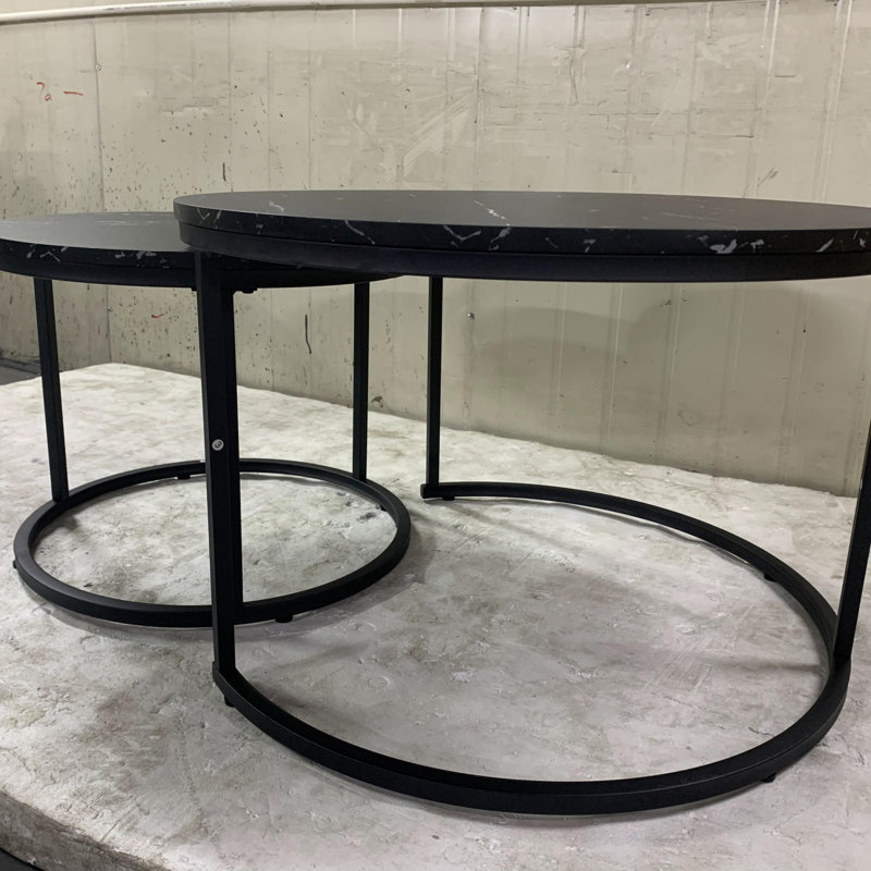 Nesting Coffee Table, Black 1