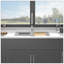 Évier de cuisine en quartz - Évier de cuisine encastré en granite 33 x 19 po-109619373