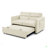 Loveseats Sofa Bed With Pull-Out Bed,Adjsutable Back And Two Arm Pocket