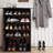 Shoes Rack, 6-Tier Free Standing Wood Closet Organizer Unit-1404421480