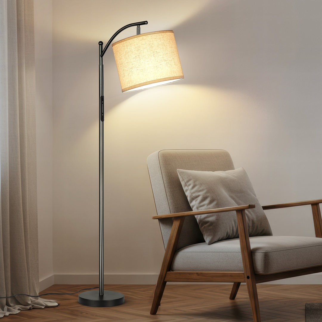 159cm Black Traditional Floor Lamp