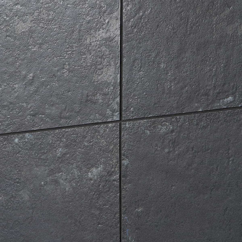 Portrait 24X48 Matte Porcelain Tile, Black Gold