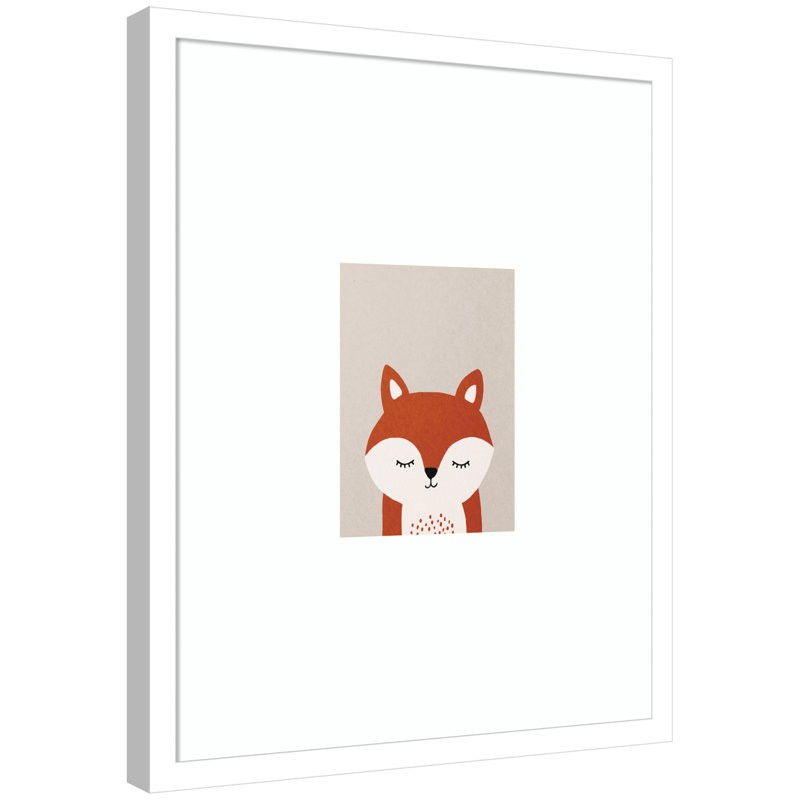 Fox par juillet, reproduction d'art encadrée