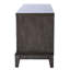 Console média en miroir, pouvant accueillir des couvertures supplémentaires et plus, téléviseur de 50 à 59 po, centre de divertissement brun, 3 armoires spacieuses, 50