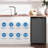 3.2 Cu. Ft. Mini Fridge with Freezer Reversible Door for Flexible Placement, 7 Precise Temp Controls& 2 Easy-Clean Shelves, ldeal for Bedrooms/Offices/Dorms-73872104