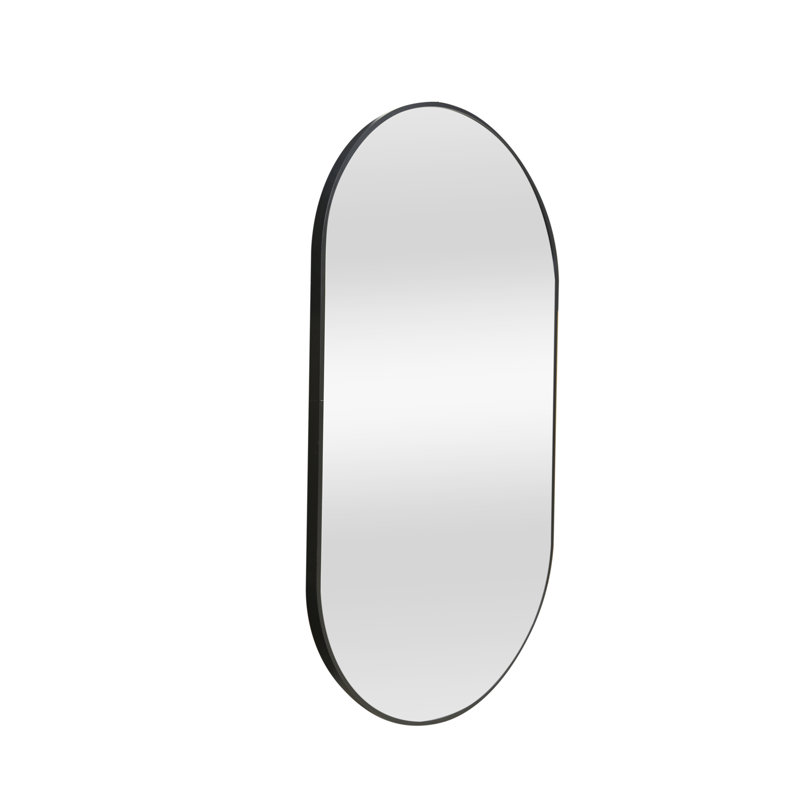Metal Oval Mirror