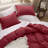 Bedsure Microfiber Duvet Cover Queen Size - Prewashed Cotton-Like Extra Soft Bedding Set (Set of 3)-907706779-907706775