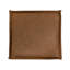 Repose-pieds Hampton Square - brun caramel-1836886359