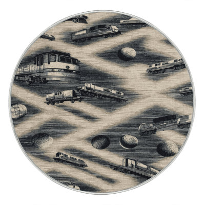 Tapis beige lavable à la machine