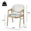 Chaise de salle à manger rembourrée Lucerne-131066628-131066630