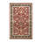 One-of-a-Kind Scatter 2000s Wool Area Rug in Red