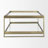 Trey Glass Top Single Coffee Table-78687397