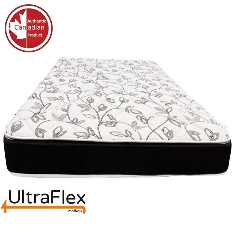Matelas en mousse viscoélastique imprégnée de gel mi-ferme 7 po UltraFlex ZENith, Très grand