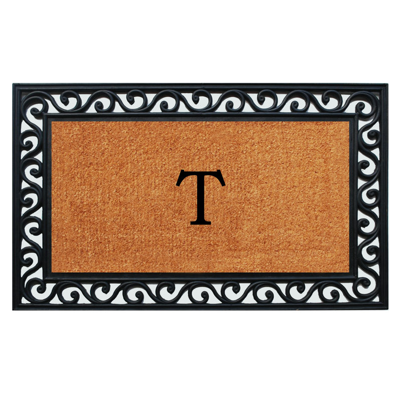 Paillasson Zager, T, Rectangle 2 pi 6 po x 4 pi