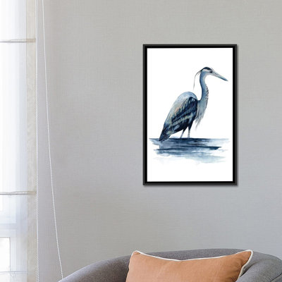 « azure héron ii », impression sur toile