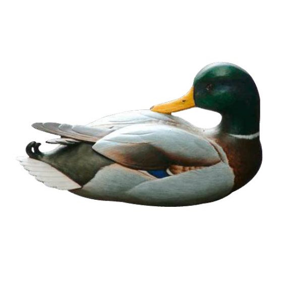 Figurine canards en bois Mogens