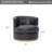 Genuine Leather Barrel Chair(Set Of 2)-673869884
