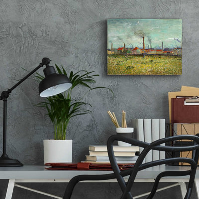 «Factories at Clichy» par MASTERS - impression sans cadre