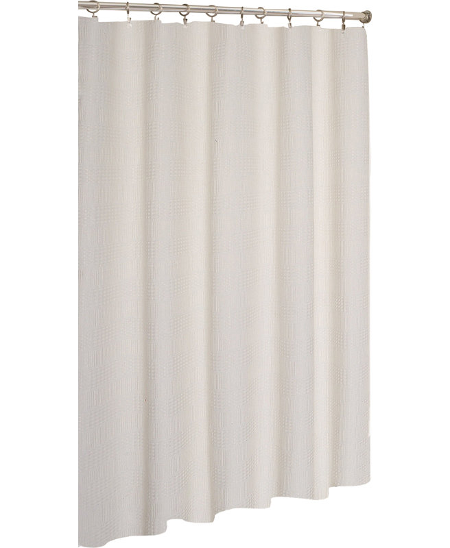 Forysthe Shower Curtain, Ivory