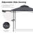 8 Ft. W x 5 Ft. D Steel Grill Gazebo-94257342