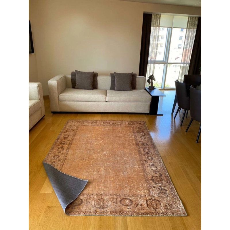 Katari Performance Washable Oriental Indoor / Outdoor Rug, Runner 2'7" x 5'11"
