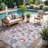 Floral Indoor / Outdoor Rug-1212492887