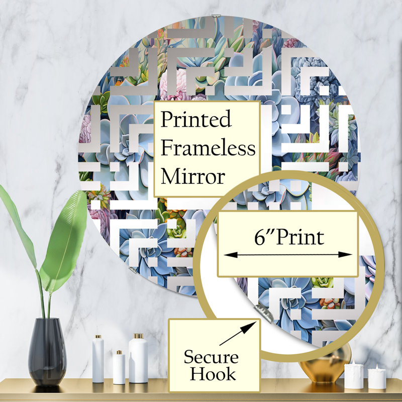 Circle Mirror, 31.4" x 31.4"