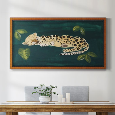 Lethargic Leopard II - reproduction de photo sur toile