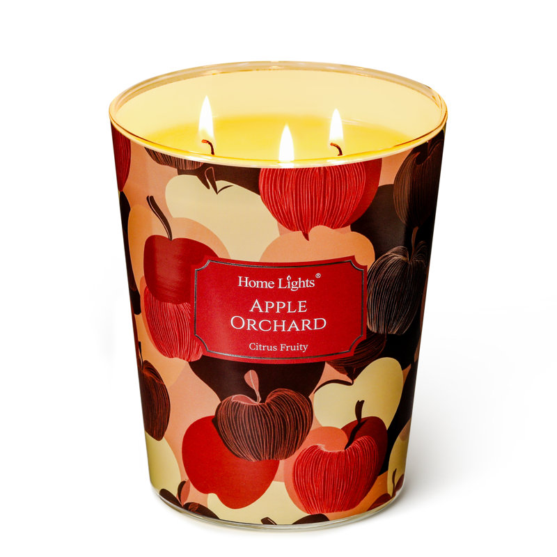 Pommier | Bougies parfumées 3-Wick Homelights