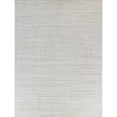 Castelli Geometric Area Rug in Ivory