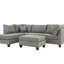 Reversible Sectional Sofa With Ottoman (Sectional)-988036156