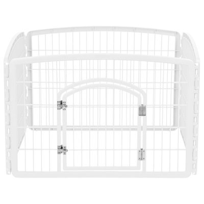 IRIS 4-8 Panel Dog Exercise Playpen with Door, 24-in