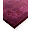 Tapis mauve en laine noué à la main Cribb 8 pi 0 po x 10 pi 1 po