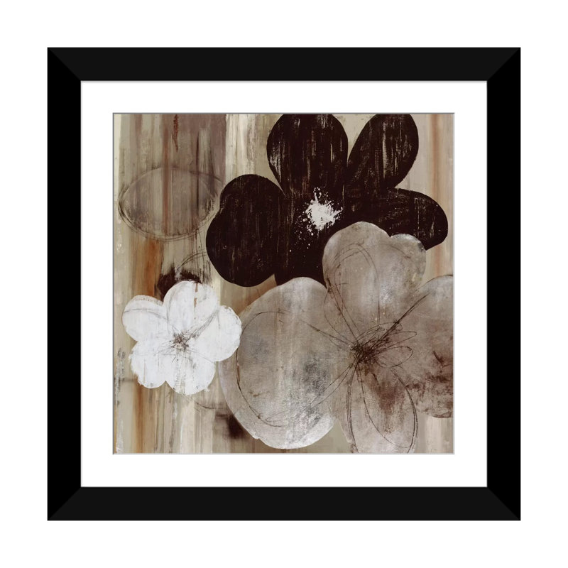 Pearce - impression sur toile tendue, H 16 po x l 16 po x P 1 po, Cadre noir