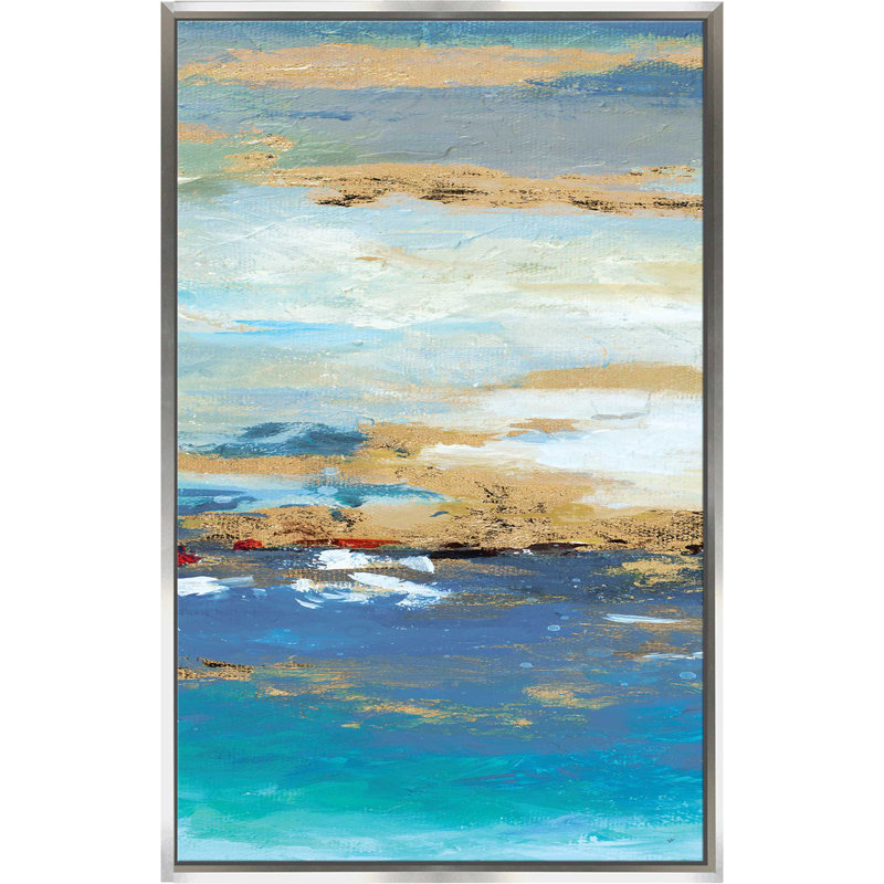 " Sea Mystery Panel II ", 33.5" H x 21.5" W x 2" D