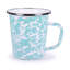 Set of 4 Solid Red Latte Mugs-1940392346