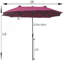 Parasol extérieur imperméable 15X9ft-878945243