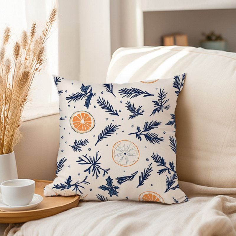 Food and Kitchen Citrus Pattern II, 18"H x 18"W