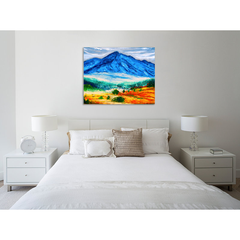 "El Nevado De Toluca", toile tendue par Chiara Magni, H 15 po x l 18 po x P 1,5 po