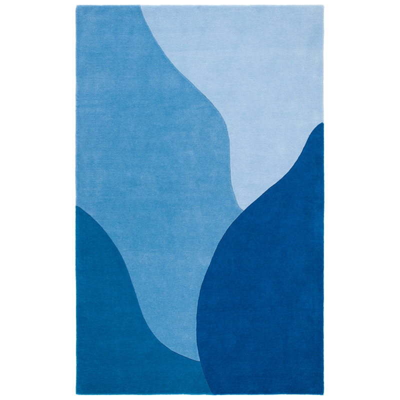 Tapis en laine touffeté à la main Heidenreich, Rectangle 3 pi x 5 pi