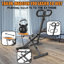Machine de squat pour la maison, appareil d'entraînement pour les fessiers, pliable avec des bandes de résistance, pour les fessiers, les fesses, les abdos / les jambes, les hanches pour la gymnastique à la maison-127677036