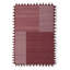 Merlot Jute / Sisal Area Rug in Red/Pink-1040882274