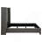 Lendra Grey Queen Panel Bed