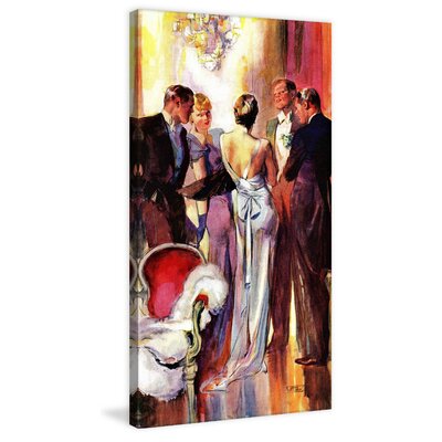 Vintage Fashion Milk and Honey by John LaGatta Painting Print on Wrapped Canvas -  Marmont Hill, MH-FASGLM-24-C-45