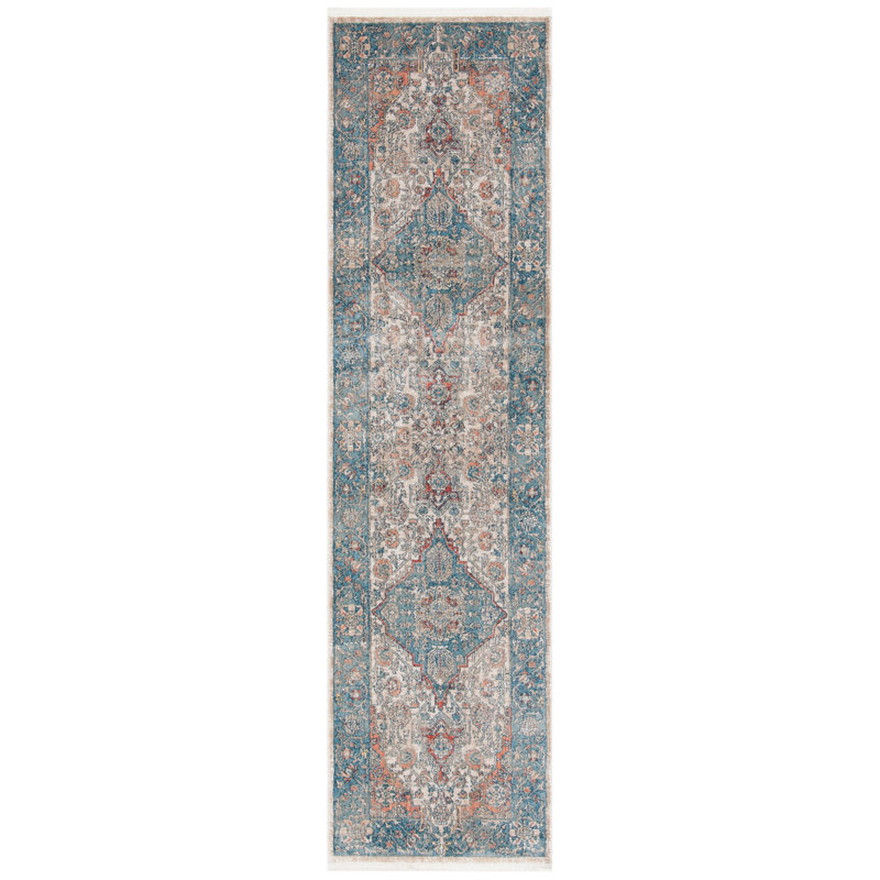 Rumsey Performance Oriental Rug, Runner 2'2" x 10'