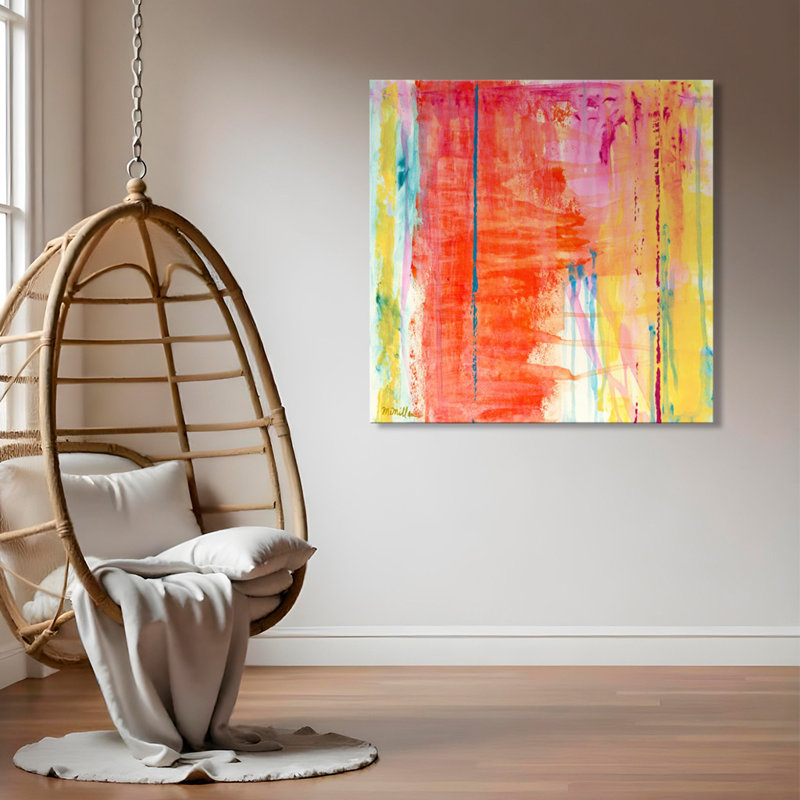 Couleur translucide par Dana McMillan, H 12 po x l 12 po, Pas de tapis