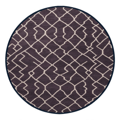 Tapis mauve lavable à la machine