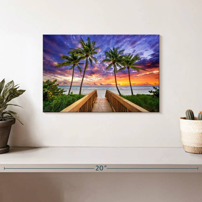 Gillard Vivid Tropical Gillard Sunrise, 8" H x 12" W