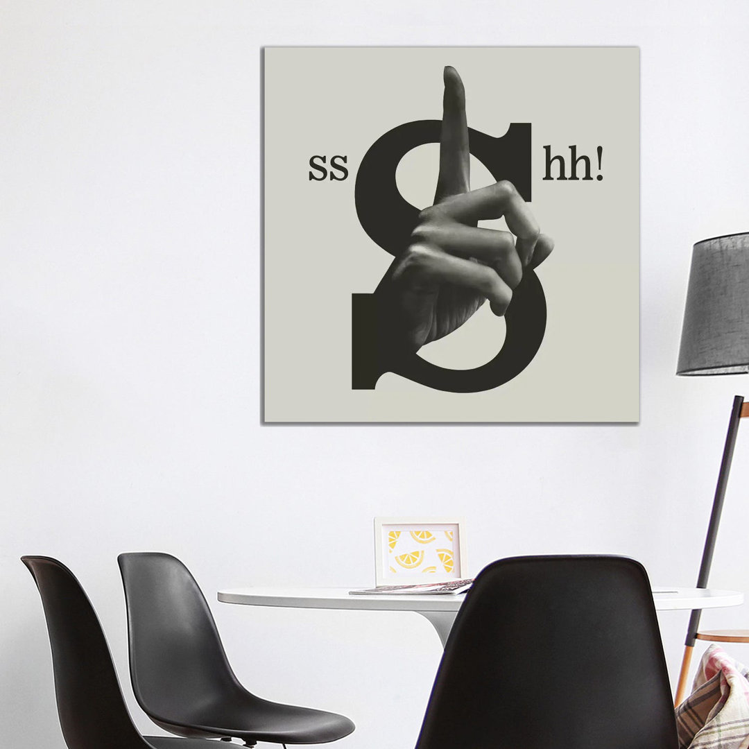 Shh by Ali Gulec - Wrapped Canvas Gallery-Wrapped Canvas Giclée