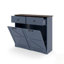 Armoire poubelle à double basculement Farmhouse Blue